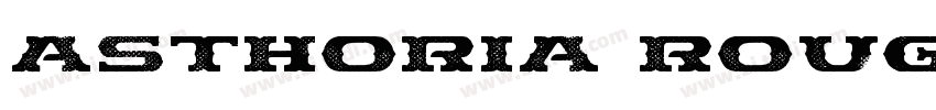 Asthoria Rough Regul字体转换